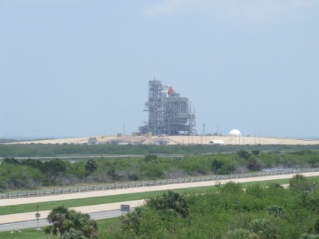 Space Shuttle Atlantis staat klaar voor vertrek